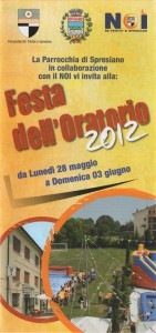 Volantino Festa dell'Oratorio 2012 pag2